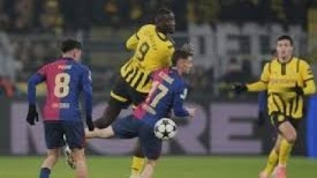 رابطة أبطال أوروبا : توريس يقود برشلونة لفوز مثير على دورتموند بثنائية