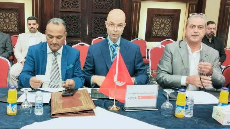 ممثلو جامعة الصحة يشاركون في أشغال المؤتمر العام الثامن للعاملين في الصحة العرب في بغداد