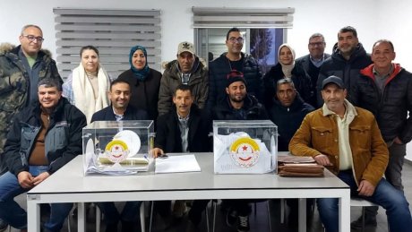 تشكيلة جديدة على رأس النقابة الاساسية لاعوان شركة WIC براس الجبل