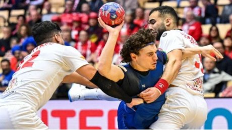 بطولة العالم لكرة اليد : المنتخب الوطني يلتقي الدنمارك في ثاني مبارياته