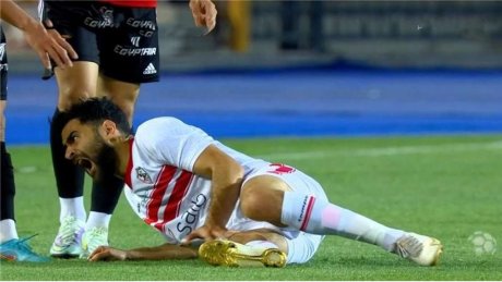 حمزة المثلوثي يتعرض إلى قطع في الرباط الصليبي للركبة