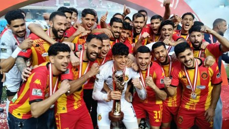 الترجي الرياضي التونسي يتوج بطلاً للسوبر التونسي للمرة السابعة في تاريخه