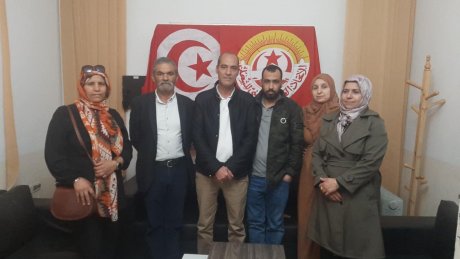 تشكيلة جديدة على رأس النقابة الأساسية لأعوان و إطارات بلدية تطاوين الجنوبية