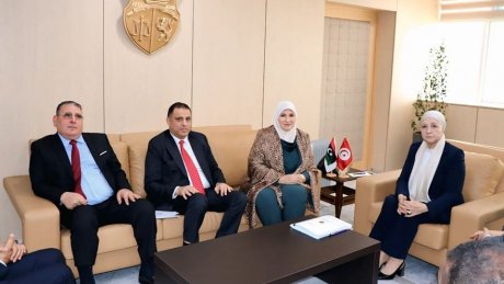 تفاصيل لقاء جفال بمسؤولة حكومية ليبية لمتابعة أوضاع السجناء الليبيين