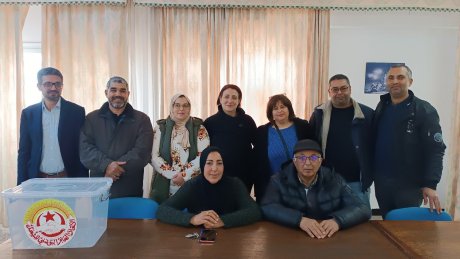 هذه تشكيلة المكتب الجديد للفرع الجامعي للصحة ببنزرت