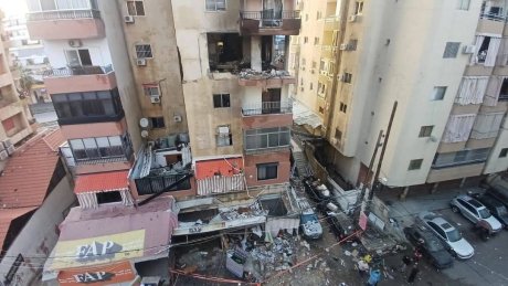 3 شهداء جراء غارة للاحتلال على مدينة صيدا جنوب لبنان