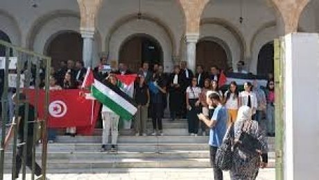 الاتحاد الجهوي للشغل بسليانة ينظم مسيرة مناصرة للشعب الفلسطيني يوم السبت