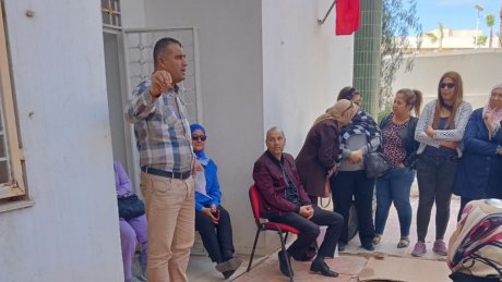 في صفاقس : اعوان الجباية والمحاسبة العمومية والاستخلاص يرفعون الشارة الحمراء