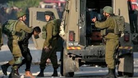 قوات الاحتلال تعتقل 40 مواطنا فلسطينيا على الأقل من الضفة الغربية