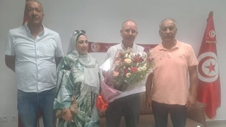 الأمين العام يستقبل وفدا عربيا للاتحاد الدولي للخدمات وتأكيد على الوحدة النقابية في العالم