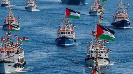 الاتحاد الدولي لعمال النقل يعلن تضامنه بشكل كامل مع أسطول الصمود العالمي