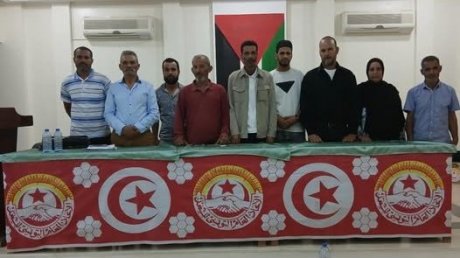 تشكيلة جديدة على رأس النقابة الأساسية لإطارات و أعوان شركة البيئة و البستنة بتطاوين الجنوبية