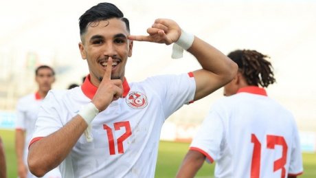 المنتخب  الأولمبي التونسي يتفوق على العراق بثلاثية  في مباراة ودية  في سوسة
