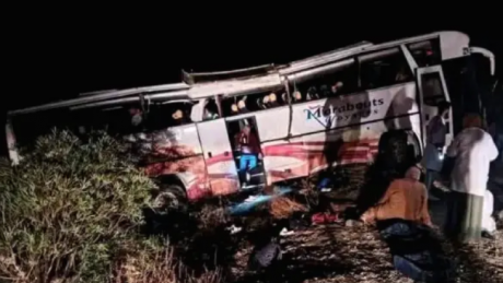 حادث سجنان : بلل الطريق قلب الحافلة مرتين، 20 سيارة اسعاف، 9 مستشفيات وتكفل سريع وجيد