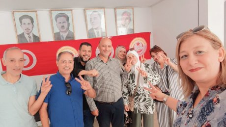 اربع نساء في قيادة الفرع الجامعي للمعادن باريانة