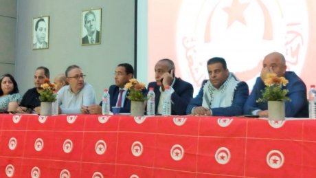 نقابة التجاري بنك : سنقابل المهزلة التي يعاني منها القطاع بملحمة سنسطرها مع الاعوان