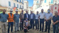 بدء أشغال حفر أساسات المبنى الجديد للاتحاد العام التونسي للشغل